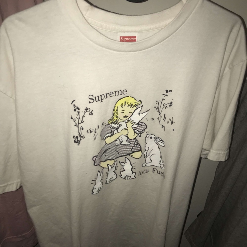 Supreme Lets Fck tee